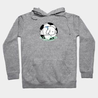 [Shilly Wabbit] Baby Lop Bunny Rabbit Loves Soccer Hoodie